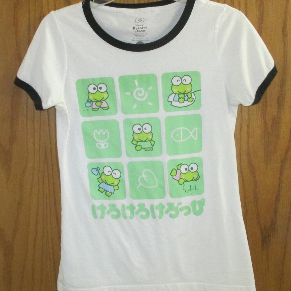 Keroppi by Sanrio Shirt Juniors size Medium